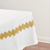 Gold Poinsettia Das Weihnachtsfest Tischdecke (Beispiel)