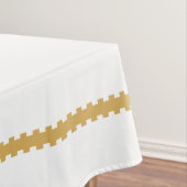 Gold Poinsettia Die schönste Time Tabletecloth Tischdecke (Beispiel)