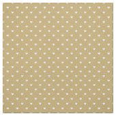 Gold Polka Dot Hearts Stoff (Muster)