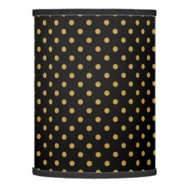 Gold Polka Dot Muster