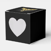 Gold Polygonal Symbol Caduceus Geschenkschachtel (Vorderseite)