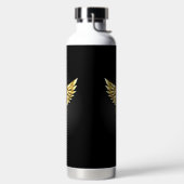 Gold Polygonal Symbol Caduceus Trinkflasche (links)