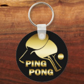 GOLD PONG SCHLÜSSELANHÄNGER (Vorderseite)
