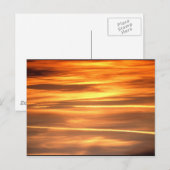 Gold Postkarte (Vorne/Hinten)