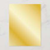 Gold Postkarte (Vorderseite)