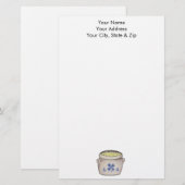 Gold-Pot Briefpapier (Vorne/Hinten)