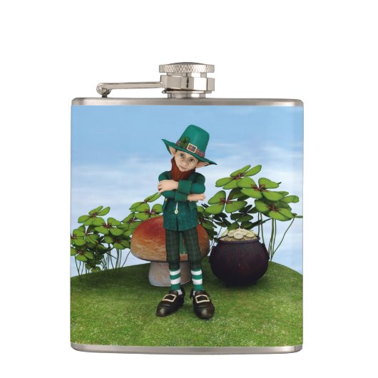 Gold-Pot Flachmann (Vorderseite)