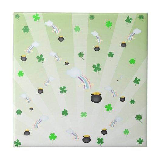 Gold-Pot Fliese (Vorderseite)