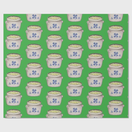 Gold-Pot Geschenkpapier (Flach)