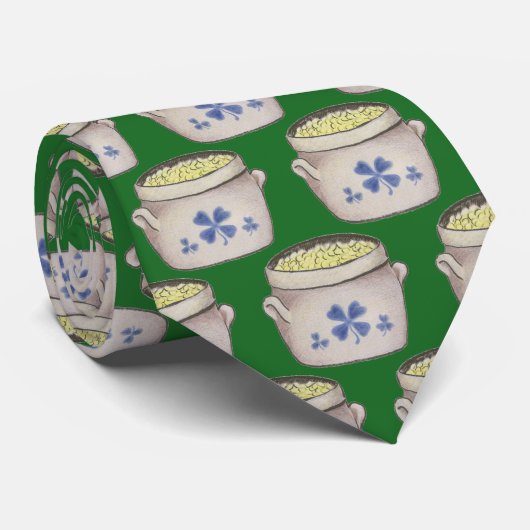 Gold-Pot Krawatte (Gerollt)