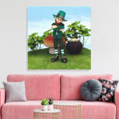 Gold-Pot Leinwanddruck (Insitu (Wohnzimmer))