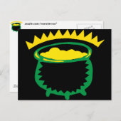 Gold-Pot Postkarte (Vorne/Hinten)