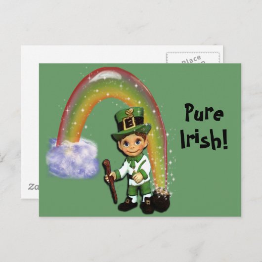 Gold-Pot Postkarte (Vorne/Hinten)