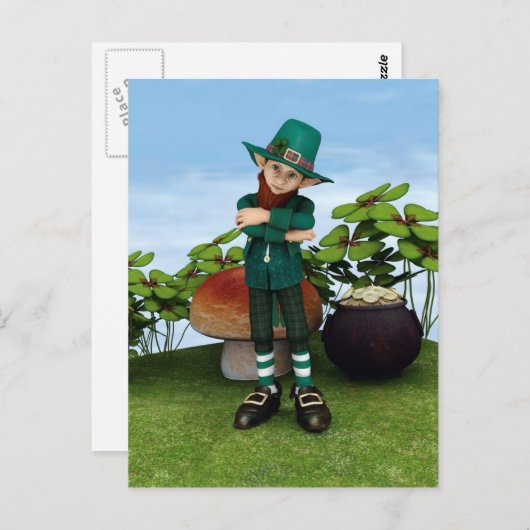 Gold-Pot Postkarte (Vorne/Hinten)