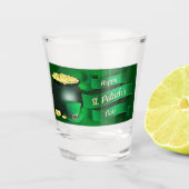 Gold-Pot Schnapsglas (Vorderseite)