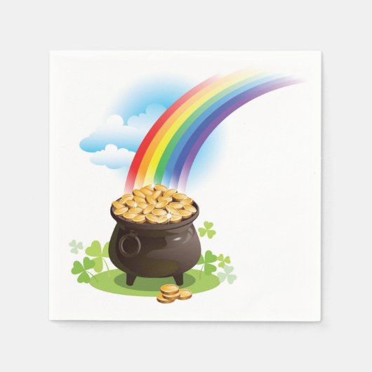 Gold-Pot Serviette (Vorderseite)