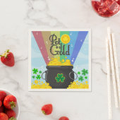 Gold-Pot Serviette (Beispiel)