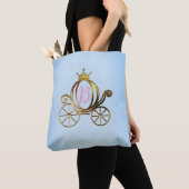 Gold Princess Carriage Blue Storybook Royal Tasche (Von Nahem)