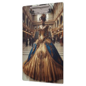 Gold Princess Steampunk Viktorianisch Industrial Klemmbrett (Links)