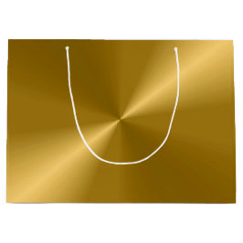 Gold Print-Geschenktasche Große Geschenktüte