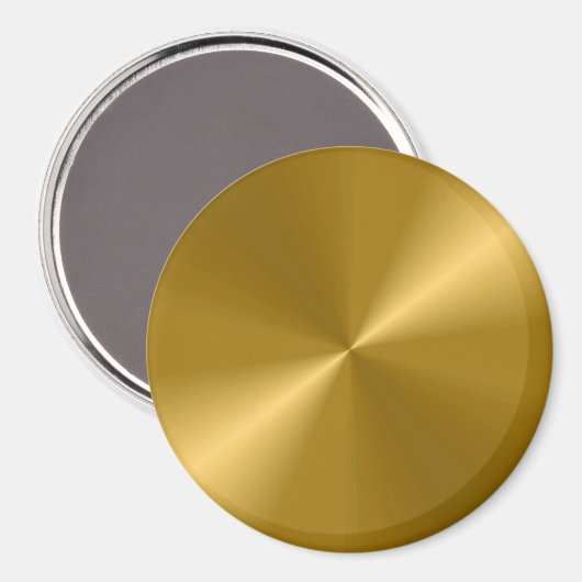 Gold Print Magnet (Vorderseite/Rückseite)