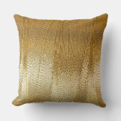 Gold Print Throw Kissen (Vorderseite)