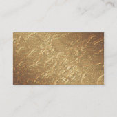 Gold Printed Texture Business Card Visitenkarte (Vorderseite)