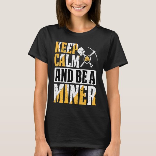 Gold Prospector Gold Miner Digger Treasure Huntin T-Shirt (Vorderseite)