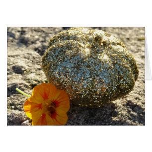 Gold Pumpkin Erntedank
