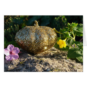 Gold Pumpkin und Vier-Uhr-Blume