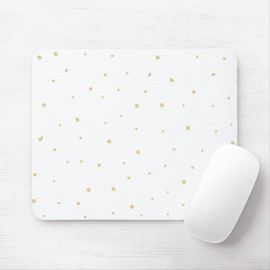 Gold punktiert Mousepad (Mit Mouse)