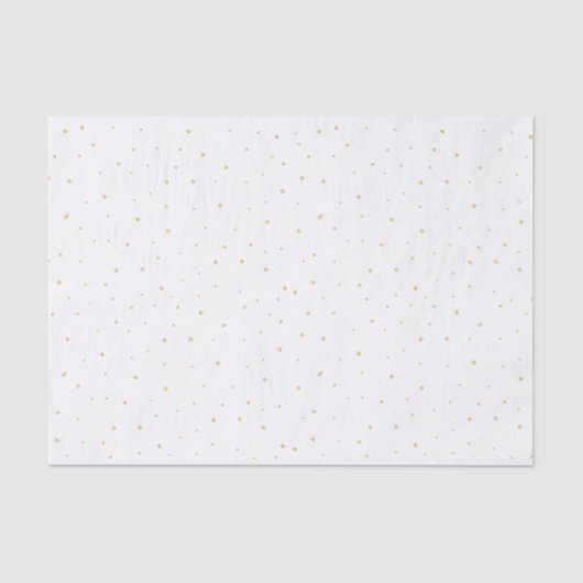 Gold punktiert Seidenpapier (Vorderseite)