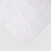 Gold punktiert Seidenpapier (Ausschnitt)