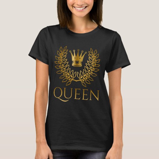 Gold Queen T-Shirt (Vorderseite)