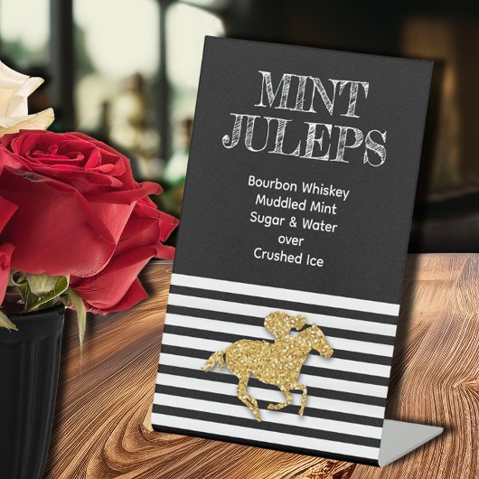 Gold Race Horst Mint Julep Sockelschild