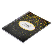 Gold Rain Notizblock (Linke Seite)