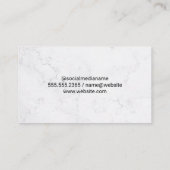 Gold Realtor-Logo | Wohnzimmer | QR-Code Visitenkarte (Rückseite)