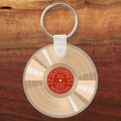 Gold Record Schlüsselanhänger (Vorderseite)