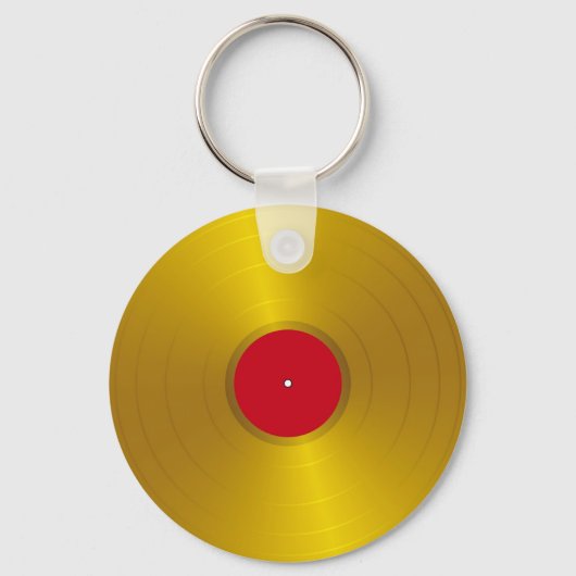 Gold Record Schlüsselanhänger (Vorderseite)