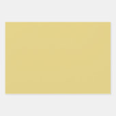 Gold Red Black Wrapping Paper Sheets Geschenkpapier Set (Vorderseite)