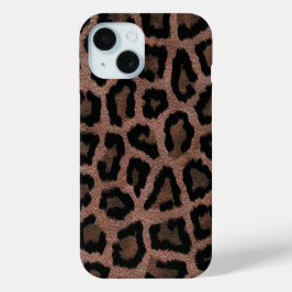 Gold Red Brown Black Leopard Animal Print Case-Mate iPhone Hülle