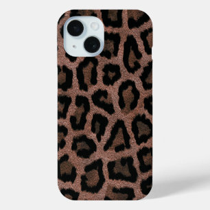 Gold Red Brown Black Leopard Animal Print Case-Mate iPhone Hülle