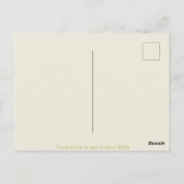 Gold & Red Chiang Mai Postkarte (Rückseite)