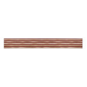 Gold Red Medium Stripes Ripsband (Vorderseite)