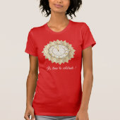 Gold Red Time T-Shirt (Vorderseite)
