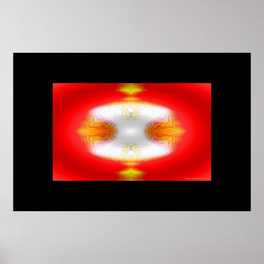 Gold refinement on Red Poster (Vorne)