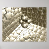 Gold Reflection Room Poster (Vorne)