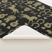 Gold Reiten Sherpadecke (3/4)