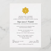 Gold-Rente Folieneinladung (Vorderseite)