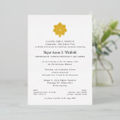 Gold-Rente Folieneinladung (Stehend vorne)